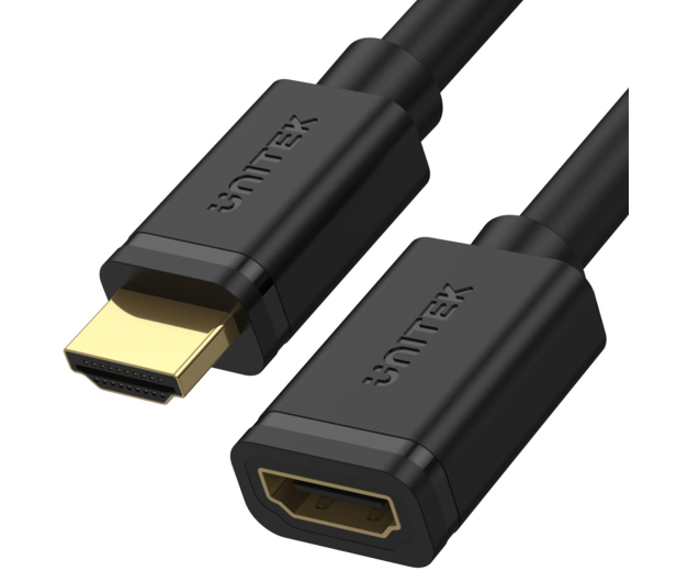 UNITEK Przedłużacz HDMI (M) - HDMI 2.0 (F) 3m Y-C166K - 662686 - zdjęcie 2